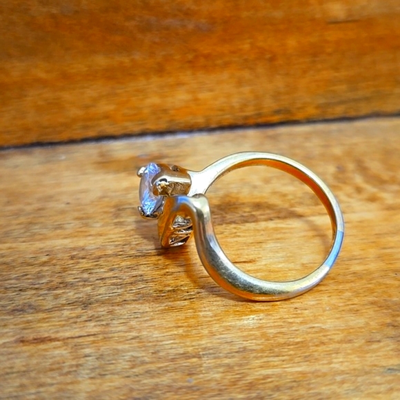 VARGAS SIMULATED DIAMOND RING VINTAGE - Picture 2 of 6